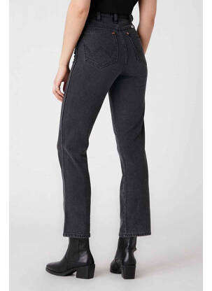 Jeans coupe droite gris WRANGLER femme