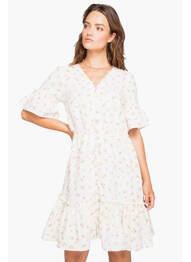 Robe courte beige BILLABONG femme