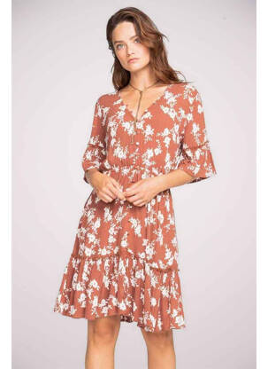 Robe courte marron BILLABONG femme