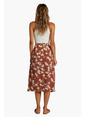 Jupe mi-longue marron BILLABONG pour femme seconde vue