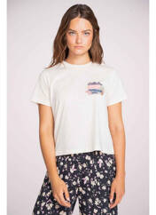 T-shirt beige BILLABONG pour femme seconde vue