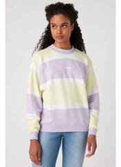Sweat-shirt violet WRANGLER pour femme seconde vue