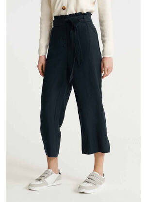 Pantalon 7/8 bleu SUPERDRY femme