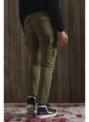 Pantalon cargo vert SUPERDRY femme