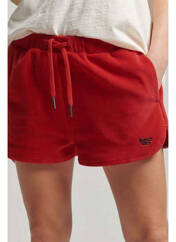 Short rouge SUPERDRY pour femme seconde vue