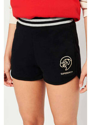 Short noir SUPERDRY femme