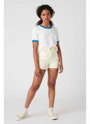 T-shirt bleu WRANGLER pour femme seconde vue
