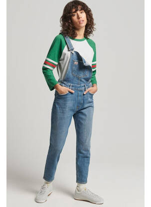 Salopette bleu SUPERDRY pour femme