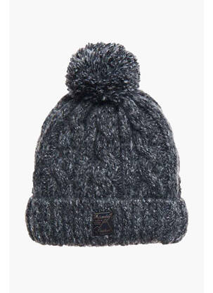 Bonnet noir SUPERDRY femme