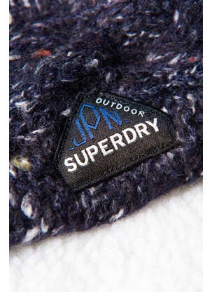 Col / tour de cou bleu SUPERDRY femme