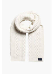 Echarpe blanc SUPERDRY femme