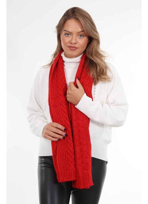 Echarpe rouge SUPERDRY femme