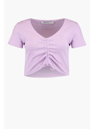 T-shirt violet HAILYS femme