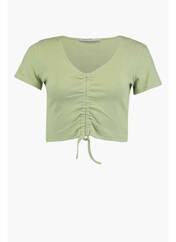 T-shirt vert HAILYS pour femme seconde vue