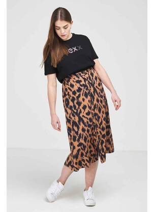 Jupe courte marron MEXX femme
