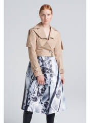 Robe longue marron YOUNG DESIGNERS pour femme seconde vue