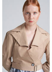 Robe longue marron YOUNG DESIGNERS pour femme seconde vue