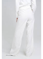 Pantalon droit blanc YOUNG DESIGNERS pour femme seconde vue