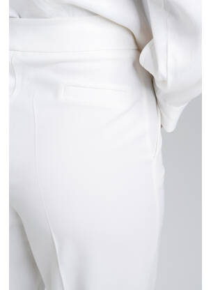 Pantalon droit blanc YOUNG DESIGNERS femme