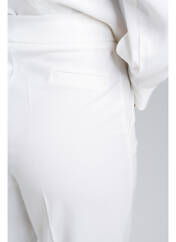 Pantalon droit blanc YOUNG DESIGNERS pour femme seconde vue