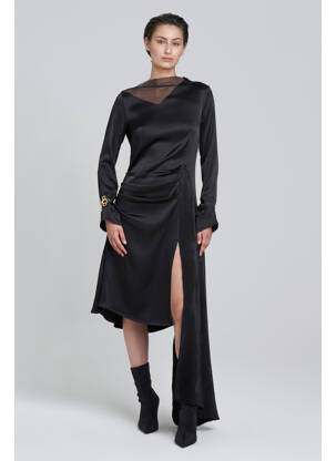 Robe longue noir YOUNG DESIGNERS femme