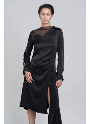 Robe longue noir YOUNG DESIGNERS femme