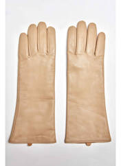 Gants beige YUGEN pour femme seconde vue