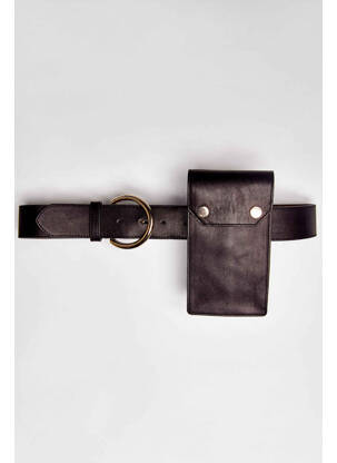 Ceinture noir YUGEN femme