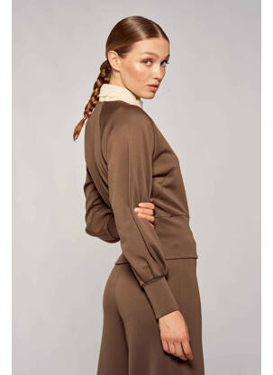 Chemisier marron YUGEN femme