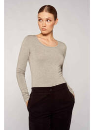T-shirt gris YUGEN femme