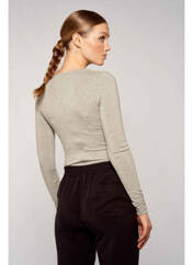 T-shirt gris YUGEN pour femme seconde vue