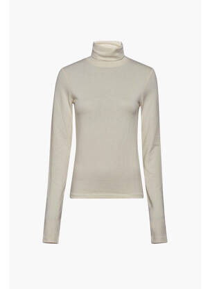 T-shirt beige YUGEN pour femme
