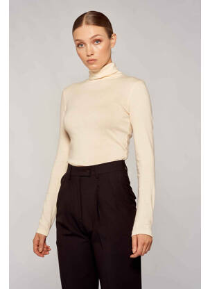 T-shirt beige YUGEN femme