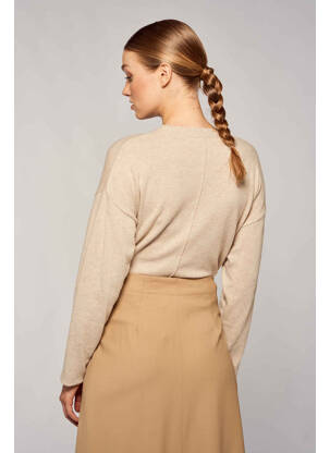 Pull beige YUGEN femme