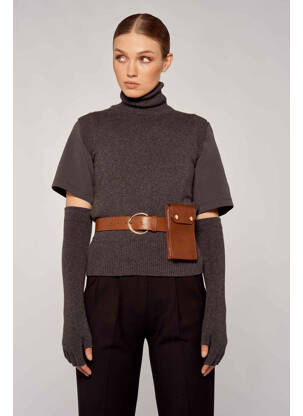 Débardeur gris YUGEN femme