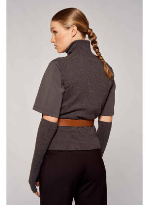 Débardeur gris YUGEN femme
