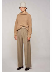 Pull col roulé beige YUGEN pour femme seconde vue