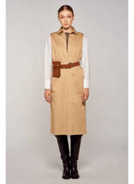 Robe longue beige YUGEN femme