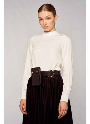 Chemisier beige YUGEN femme