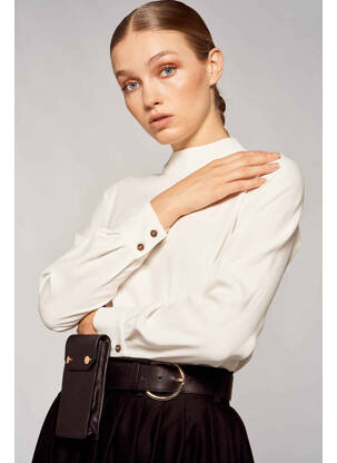Chemisier beige YUGEN femme