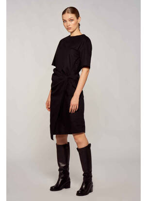 Robe longue noir YUGEN femme