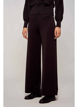 Pantalon flare noir YUGEN femme