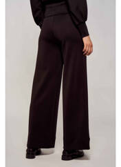 Pantalon flare noir YUGEN pour femme seconde vue