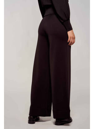 Pantalon flare noir YUGEN femme