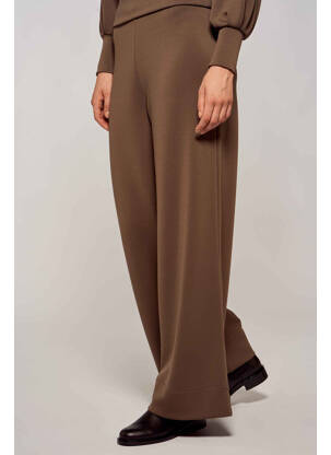 Pantalon flare marron YUGEN femme