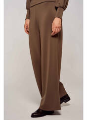 Pantalon flare marron YUGEN pour femme seconde vue