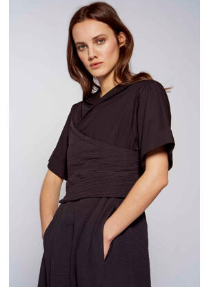 Robe longue noir YUGEN femme