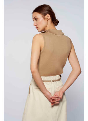 T-shirt marron YUGEN femme