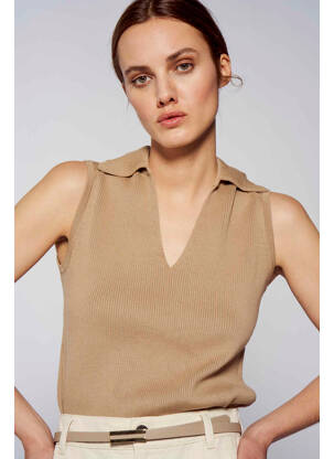 T-shirt marron YUGEN femme
