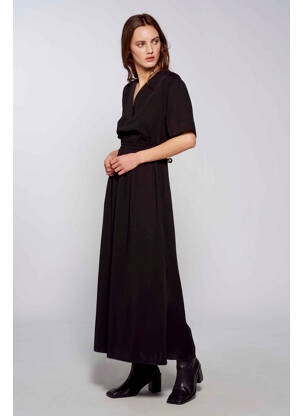 Robe longue noir YUGEN femme